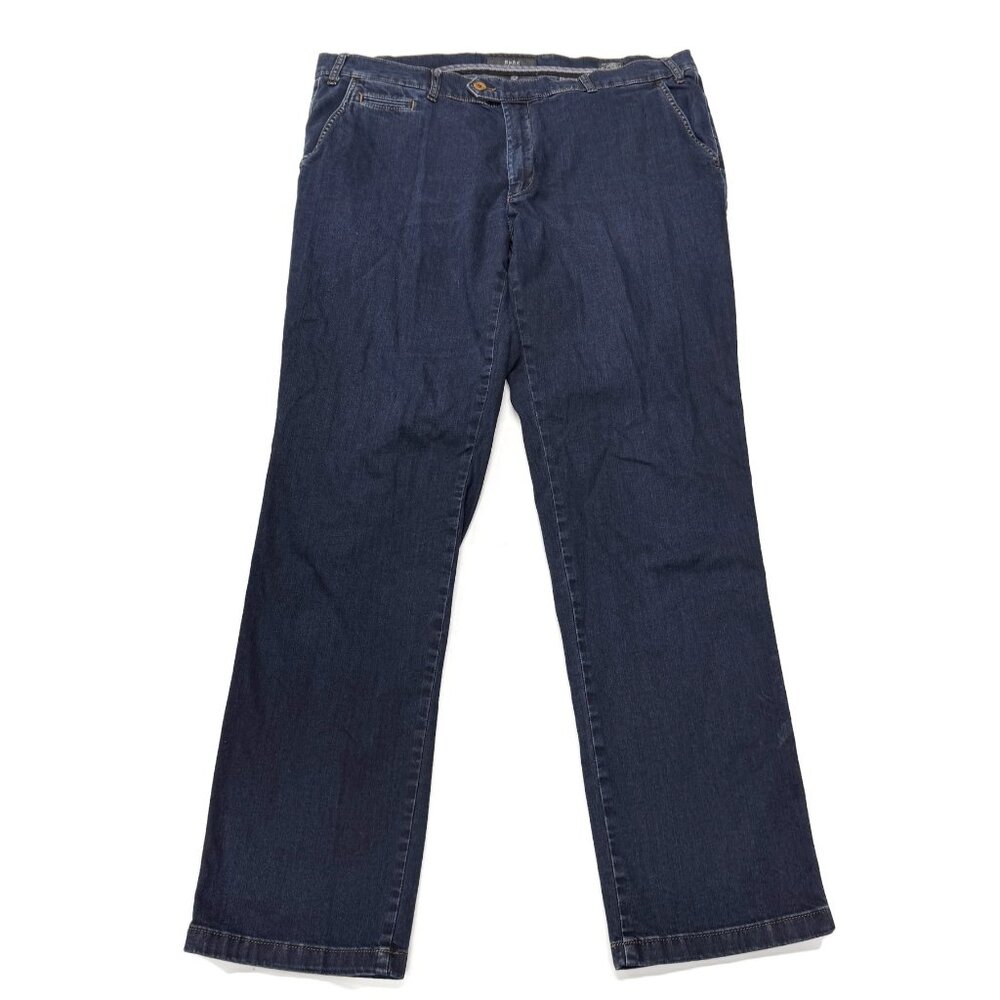 BRAX Everest Jeans Mens 40 x 34 Blue Cotton Blend Straight Denim Regular